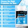 Probiotics for Men, 500 Billion CFUs 12 Strains, Mens Probiotics for Gut Health*, Digestive Health*, Energy, Prostate & Urinary Tract*, with Cranberry, Goji, Turmeric & Amla, Shelf Stable, 60 Caps view 4