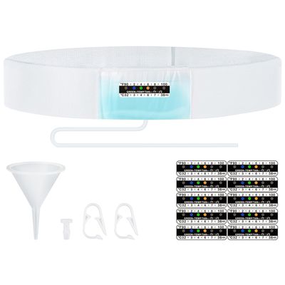 Urine Test Complete Kitwith Funnel, Temperature Strip Lining Sample Bag, Urine Test Practice Kit at Home