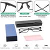 UXAOSVME Photochromic Multifocus Reading Glasses For Men WomenPremium Progressive Transition Sunglasses Anti UV/Blue Light (Blcak, 2.5, x) view 2