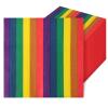 200 Pcs Paper Napkin Decorative, 3 Layer Disposable Party Napkins Beverage Napkins Tear Resistant Decorative Napkin for Wedding Birthday Supplies Tableware Decorations,13Inch (Colourful) view 1