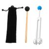 GALPADA Beginner Sound Therapy Tuning Forks for Healing Resonant Weighted Aluminum Alloy Musical Instrument Tuner Hammer for Yoga Meditation view 1