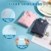 135 Pcs Clear Cellophane Bags, 9x12 Inch Resealable Poly Bag, Self Sealing Shirt Bags, Clear Bag for Clothes, magazine, postcard view 3