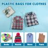 135 Pcs Clear Cellophane Bags, 9x12 Inch Resealable Poly Bag, Self Sealing Shirt Bags, Clear Bag for Clothes, magazine, postcard view 4