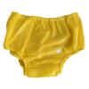 SJQPU Reusable PVC Waterproof Pants Adult Underwear Soft High Waist Leakproof Safe Leakproof BriefsYellow,XL view 1