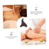 Beaupretty 2pcs Handheld Deep Tissue Massager Wooden Gua Sha Board for Face Scalp Muscle Relief view 3