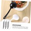 BIUDECO 18Pcs Disposable Soup Spoons Practical Porridge Spoons for Home Use Lightweight and Easy to Clean for Hot Food Parties and Picnics Elegant Design view 3