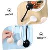 BIUDECO 18Pcs Disposable Soup Spoons Practical Porridge Spoons for Home Use Lightweight and Easy to Clean for Hot Food Parties and Picnics Elegant Design view 4