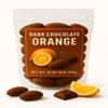 Dark Chocolate Orange Brazil Nuts 16oz Resealable Bag Made to Order Micro Batches Gourmet Cocoa-Dusted Snack Citrus Infused Small Batch, Fresh, Premium Quality Nuts view 1