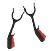 Anneome 2pcs Elderly Helper Tool Heavy Duty Trash Pickup Grabber Reacher Stick Precision Teeth for Easy Object Grabbing Comfortable for Daily Use view 1