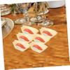 Healeved 50Pcs Wooden Snack Bowl Disposable Food Containers for Sushi Salads and Desserts Prevents Cross view 3
