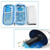 2pcs Insulin Storage Cooler Bag with Gel Ice Packs Portable Pouch for Diabetic Supplies Flexible Ice Wrap Blue Travel and Everyday Use view 2