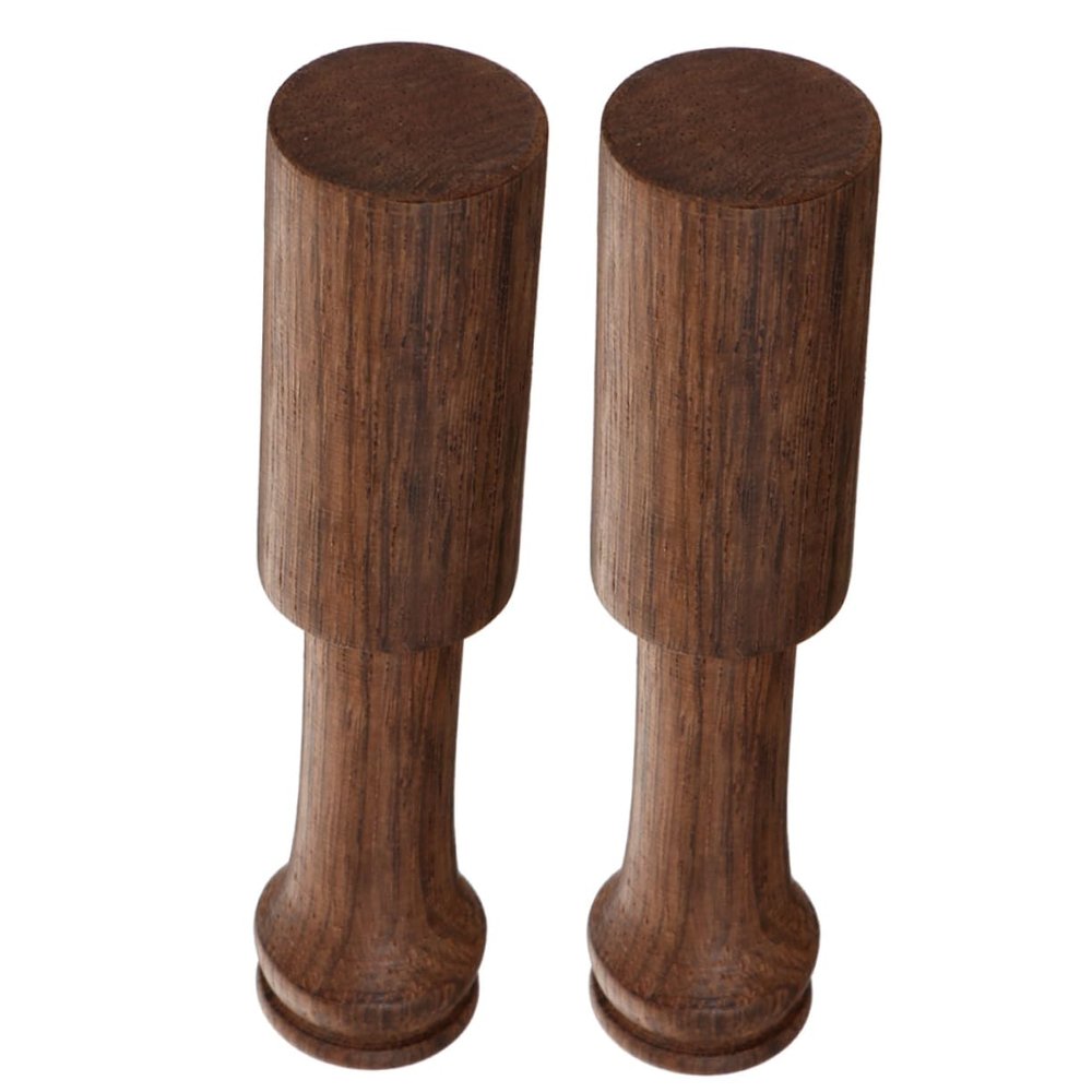 GALPADA 2pcs Wooden Singing Bowl Mallet Handcrafted Tibetan Sound Bowl Striker Stick for Meditation Yoga and Healing