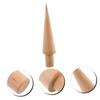 SKISUNO 3pcs Ice Cream Cone Molds Multi-Function Wooden Cone Mold for DIY Dessert Making for Ice Cream and Egg Roll Kitchen Baking Tool view 3