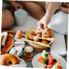 PartyKindom 6 Sets Silverware Plastic Tableware Multipurpose Forks Spoons Cutlery for Picnics Parties Events Easy to Clean Comfortable Handle view 4