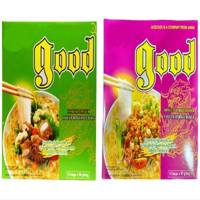 Asia Style Instant Noodles (COMBO, ACECOOK SPRREIBS CLEAR NOODLES)