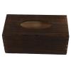 Alipis Wooden Tissue Box Cover Decorative Desktop Tissue Holder for Home Office Kitchen Natural Wood Napkin Box Easy Open Design view 1