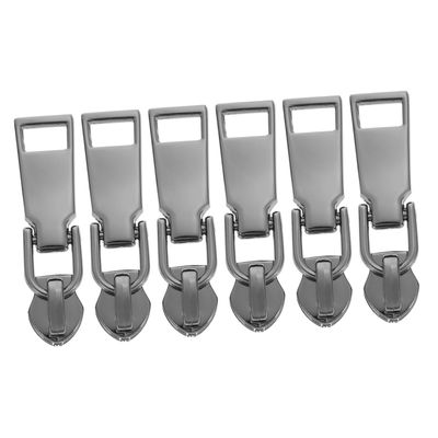 AKOOSY 10 Pcs Nylon Zipper Pull Tabs for Bags Double-Headed Zipper Sliders DIY Replacement for Backpacks Jackets and Luggage