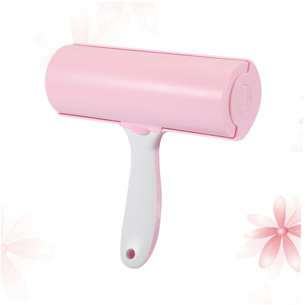 KESYOO 2pcs Lint Roller Hair Stick Device for Pet Hair Removal Clamshell Cover Easy to Use Non-Slip Handle