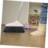 PACKOVE Broom Dustpan Set Long Handle Broom Standing Dust Pan for Floor Cleaning view 3