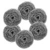 Holibanna 6pcs Steel Ball Cleaning Brushes Dish Scrubbers for Kitchen Fine Wire Removal Tools view 1