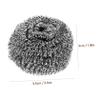 Holibanna 6pcs Steel Ball Cleaning Brushes Dish Scrubbers for Kitchen Fine Wire Removal Tools view 2