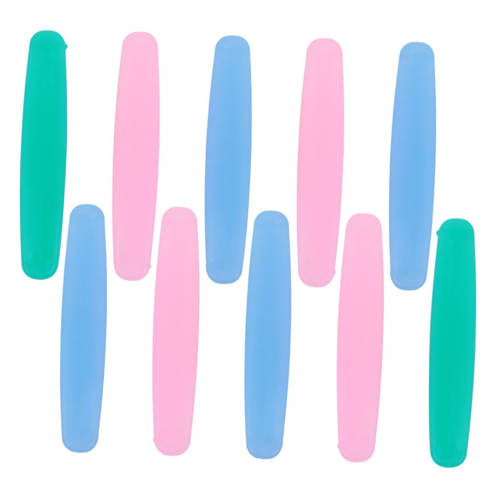 OUNONA 10Pcs Luminous Toothpaste Squeezer Practical Cosmetic Squeezing Tool for Efficient Toothpaste Extraction Selection Present for Family and Friends