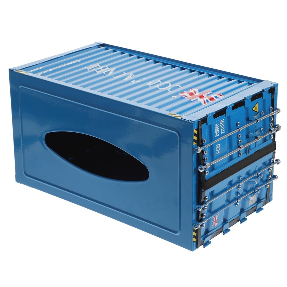 Cabilock Metal Tissue Box Holder for Market Tissues Fit for Home Office Restaurant