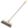 LALADEFIEE Broom with Long Handle Durable Natural Bristle Broom for Household Cleaning Static Design Ergonomic Grip for Easy Use Hardwood Floors and Carpets view 1