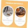 LALADEFIEE Broom with Long Handle Durable Natural Bristle Broom for Household Cleaning Static Design Ergonomic Grip for Easy Use Hardwood Floors and Carpets view 4