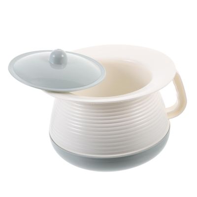 VALICLUD Children's Bedpan with Lid Portable Urine Container for Adults Boys and Girls Easy to Clean Spittoon for Bedridden Patients Nighttime Use