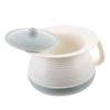 VALICLUD Children's Bedpan with Lid Portable Urine Container for Adults Boys and Girls Easy to Clean Spittoon for Bedridden Patients Nighttime Use view 1