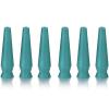 [6 Pack] Vented Scleral Lens Inserter & Applicator Tool for Hard/RGP & Prosthetic Eyes Green, Travel-Friendly, Hygienic, Easy Insertion with Smooth Airflow Fits All Lens Stands view 1