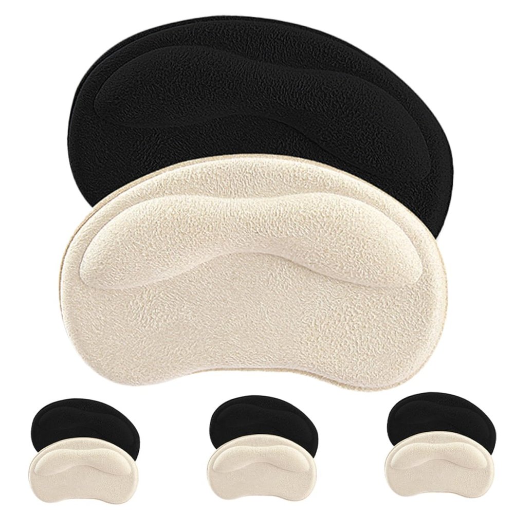 Outanaya 4pairs Cushion Pads for Heels High Heel Inserts Non-Slip Self-Adhesive Foot Pads for Women