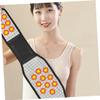 OUNONA Pregnancy Belt Support Self-heating Waist Belt Back Brace Lumbar Heating Pad Soft Waist Support Seamless Design for Ladies view 2