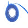 9 Pack Dental Orthodontic Power Chain Multicolor Spool Elastic Rubber Bands for Teeth Braces (Close) view 2