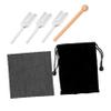 BESPORTBLE 1 Set Aluminum Alloy Tuning Fork with Hammer Therapy Musical Instrument for Chakra Healing Durable Design for Use for Sound Therapy Sessions