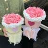 10PCS Round Bouquet Shaping Cardboard, Bouquet Floral Wrapping Liner for Flower Styling, Bouquet Holder for DIY Mom's Day Arrangements, Wedding, Valentines Day & Crafts view 3