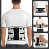 Lumbar Support Belt Lower Back Brace Disc Herniation Orthopedic Waist Support Brace Lumbar Decompression Belt with Large Area Aluminum for Lower Back Pain Relief, Sciatica view 3