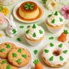 Edible Green Sprinkles, Green Tree Sugar Sprinkles for Cake Decorating, Cupcake Toppers, Cookies, Edible Baking Cake Decorations, Easter Party Holiday Supplies, 180g/6.35oz view 2