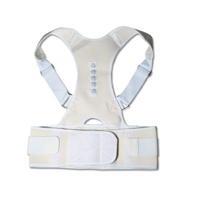 Male Female Adjustable Magnetic Corrector Corset Back Brace Back Belt Lumbar Support Straight Corrector S-4XL