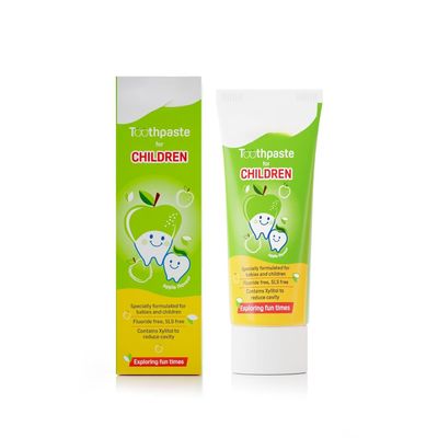 TU Children Toothpaste, Apple, 45g (Pack of 2)