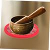 Toddmomy Buddha Sound Bowl Rounded Pad Buddhist Meditation Bowl Mat Religious Singing Accessory view 4