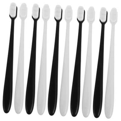 DEARMAMY Soft Bristle Toothbrush Set of 10 for Adults and Pregnant Women Gum Care Toothbrushes Independent Cylinder Packaging Gentle Cleaning Tool