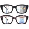 ZONLON Progressive Multifocus Reading Glasses for Women Blue Light Blocking, Photochromic Multifocal Reading Sunglasses (2 Mix C1, 3.5) view 1
