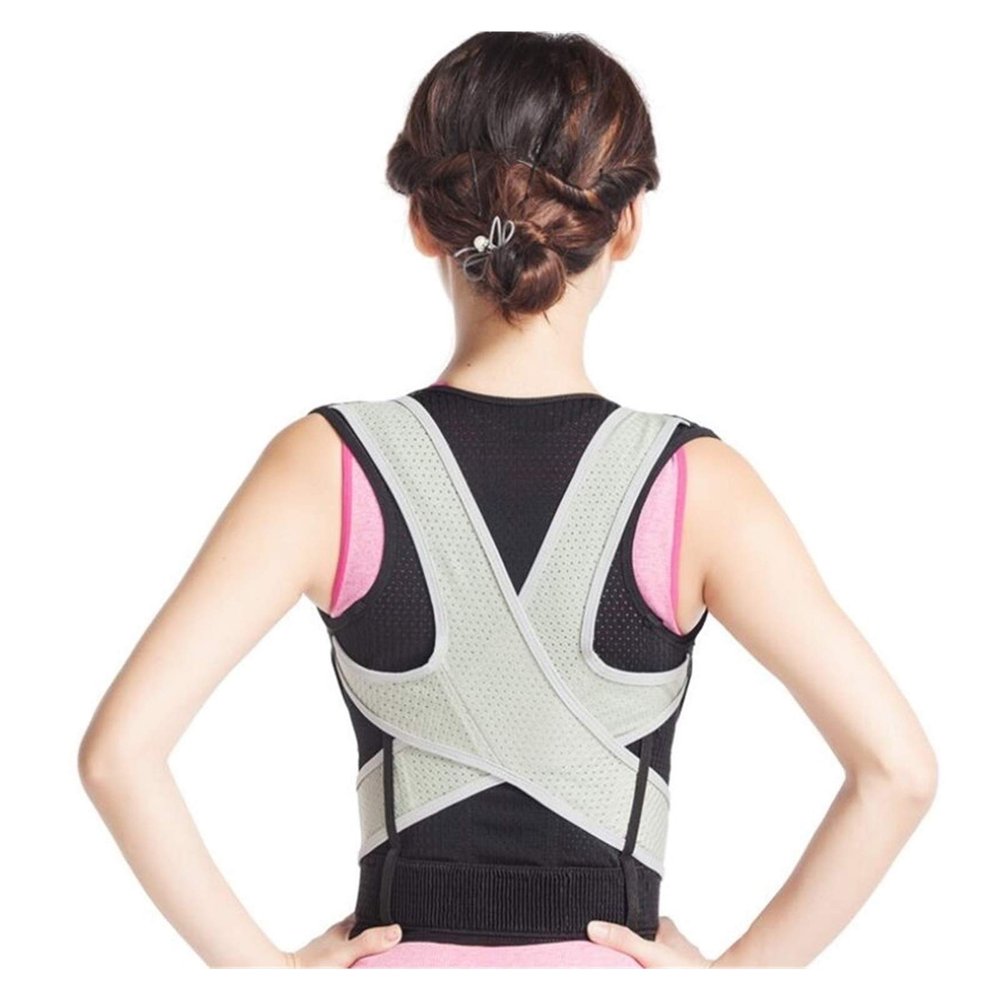 1 Pcs Adjustable Corrector Back Support Spine Corrector Shoulder Brace Back Pain Belt Back Corset Brace 1