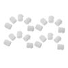VOSAREA 20pcs Plastic Toothpaste Caps Self Closing No Mess Flip Lid Travel Toothpaste Tube Topper view 1