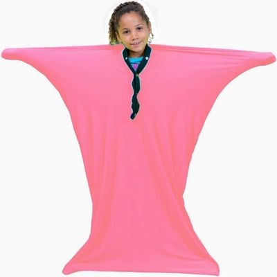 KANGXYSQ Dynamic Sensory Sock Sensory Body Sock for Adults Sensory Sack with Light Breathable Polyester(Pink,X-Large/XL)