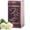 Bonsai Tree Wood Cremation Urn for Human Ashes Adult Male and Female, Memorial Urns for Human Ashes Adult Women & Men, (14 Inch, 640 Cubic Inches) view 1