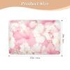 Cartoon Cross Watercolor Peach Bed Underpads Water Resistant Diaper Changing Pad Anti-Lip Pee Mats for Baby Boys Girls , 52" L x 34" W para colchones orines view 2