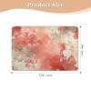 Texture Tie-dye Rosy Beige Toddler Mattress Pads Water Resistant Pads for Bed Leakproof Quick Drying Pee Mats for Baby Boys Girls , 52" L x 34" W absorbentes para view 2